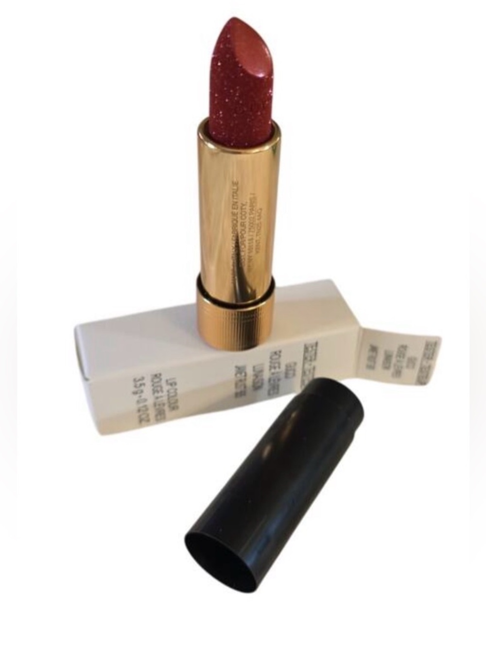 New Gucci Rouge Shimmer Lipstick - Janet Rust 505
